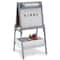 Chelsea Double Sided Storage Easel With Paper &#x26; Magnets